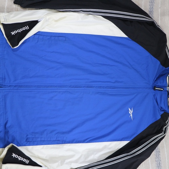 Vintage REEBOK Colorblock Zip Track Jacket - Picture 3 of 8